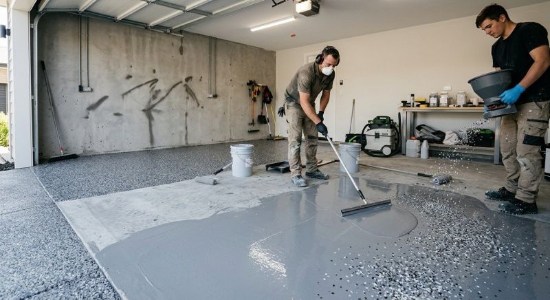 Basement Floor Epoxy Service in Frederick, MD