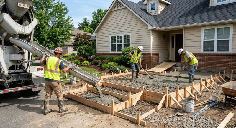 Concrete Porch Construction in Fort Collins, CO
