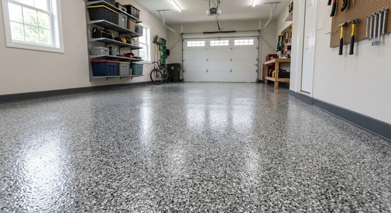 Epoxy Garage Flooring Installation in Fairfax, VA
