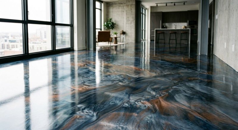 Metallic Epoxy Service in Charlotte, NC