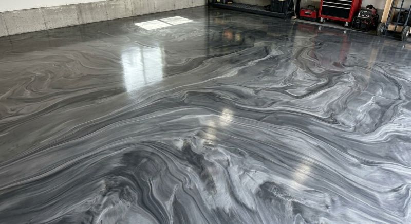 Residential Floor Coating in Winston Salem, NC