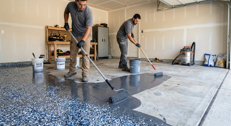 Epoxy Coating Installation in Frederick, MD