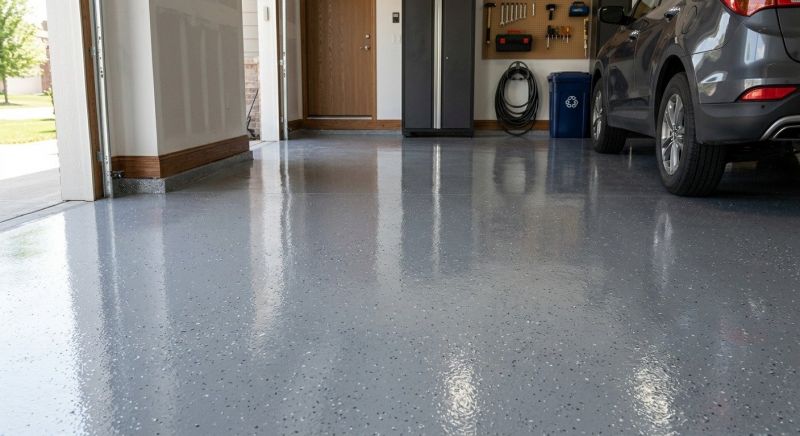 Epoxy Garage Flooring Installation in Alexandria, VA