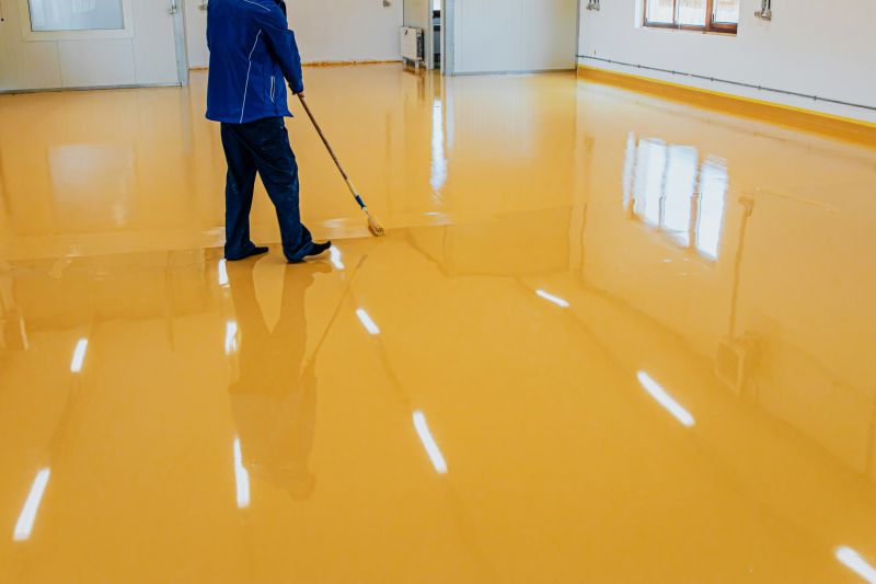 Resinous Flooring Installation detail