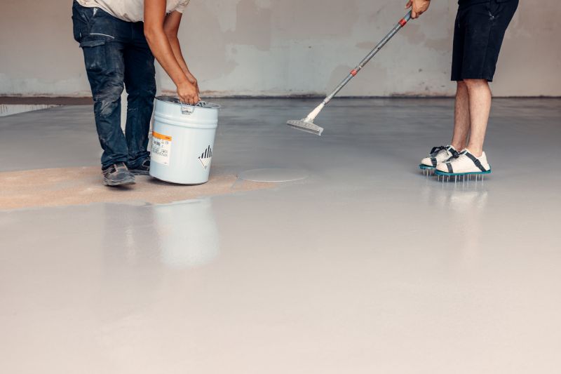 Resinous Flooring Installation detail