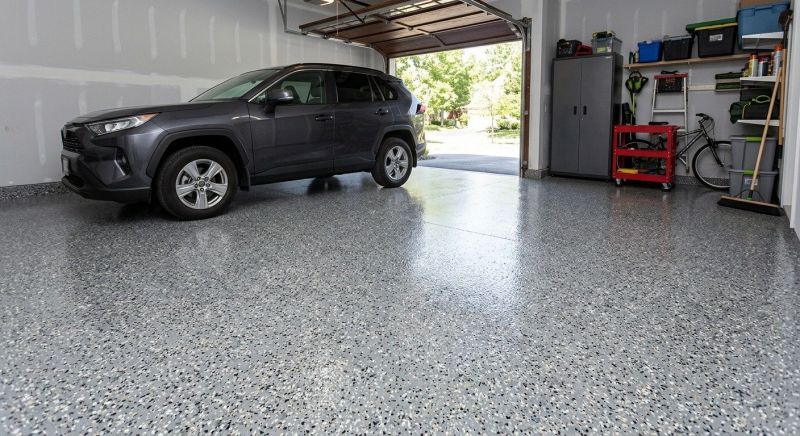 Garage Floor Epoxy Installation in Charlotte, NC