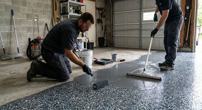 Garage Floor Resurfacing in Alexandria, VA