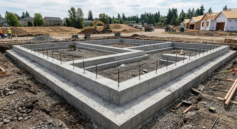 House Footing Construction in Columbus, OH